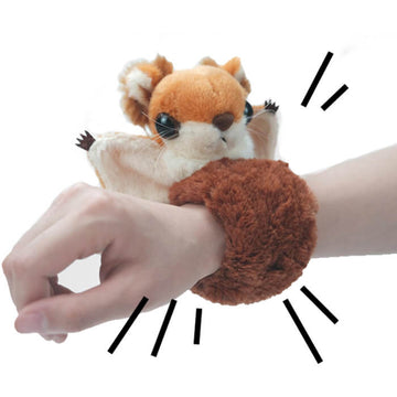 Sugar Glider Stuffed Plush Slap Bracelet, Sugar Glider Plushies